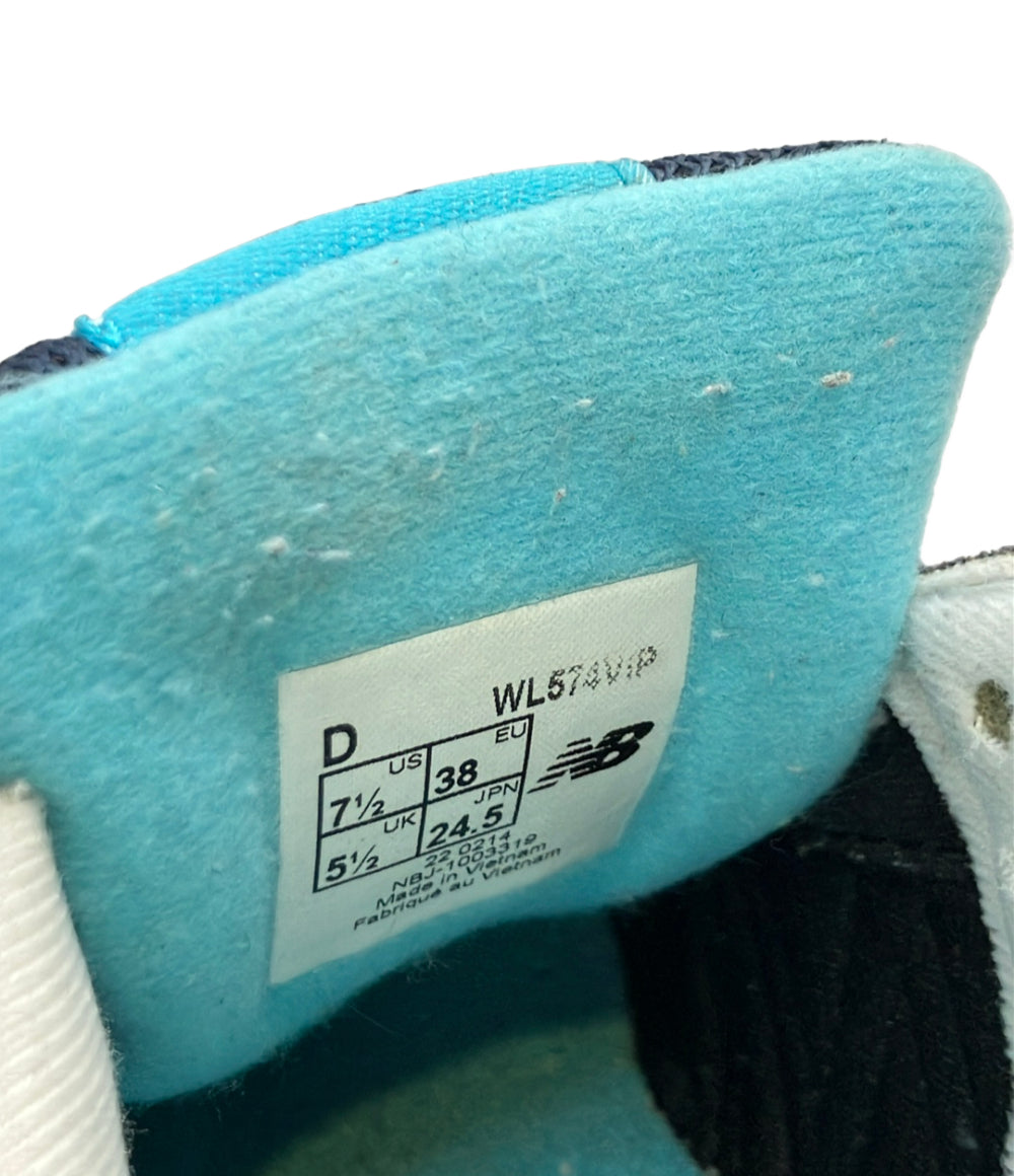 NEW BALANCE ローカットスニーカー WL574VIP レディース SIZE 24.5 ニューバランス