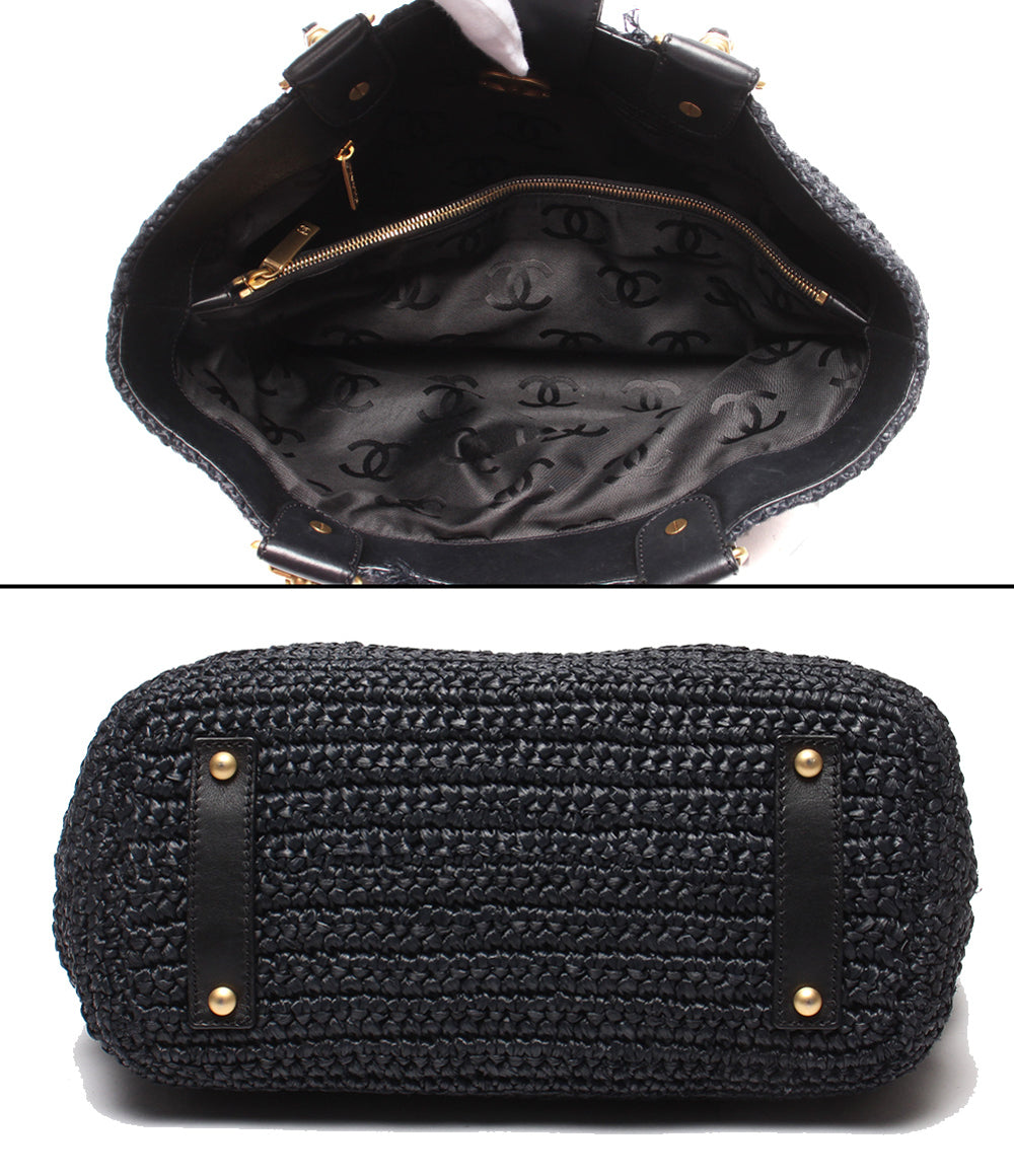 CHANEL チェーンショルダーバッグ トートバッグ 肩掛け ゴールド金具 CHANEL チェーンショルダーバッグ トートバッグ 肩掛け ゴールド金具