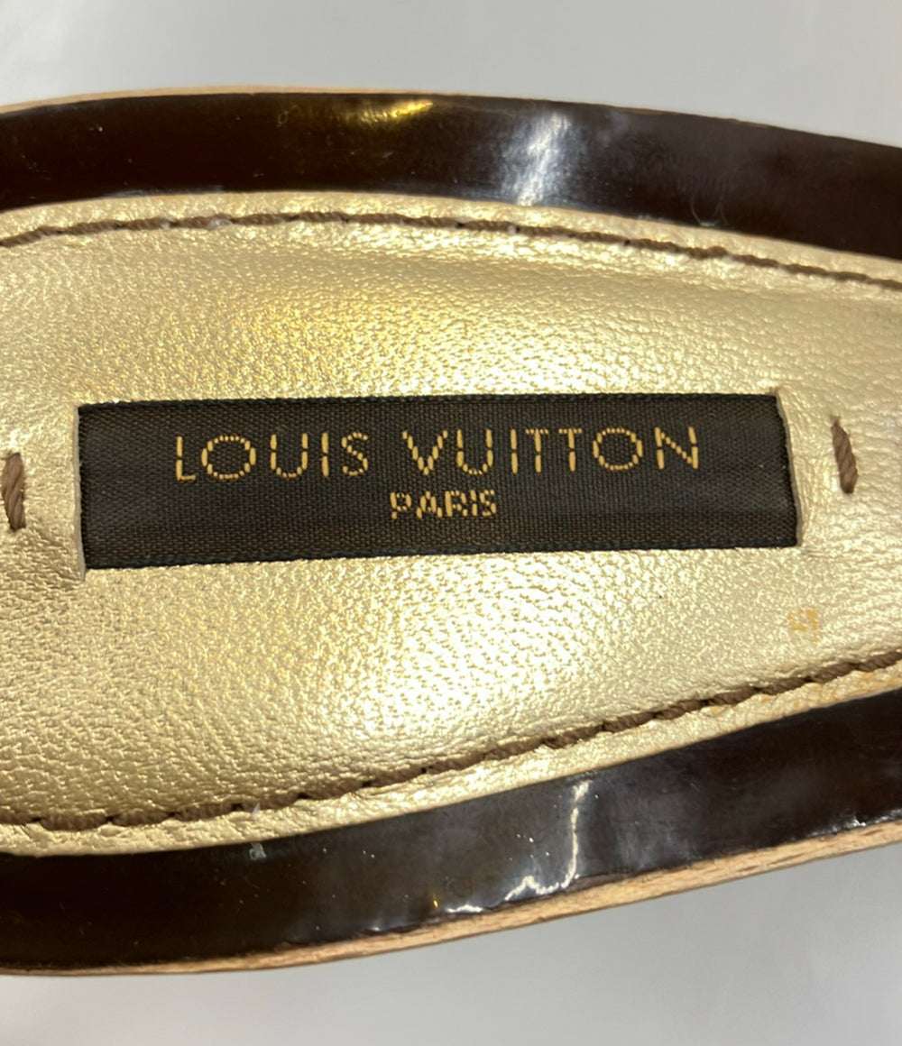 LOUIS VUITTON ミュールサンダル レディース SIZE 37 (24.5cm) ルイ・ヴィトン