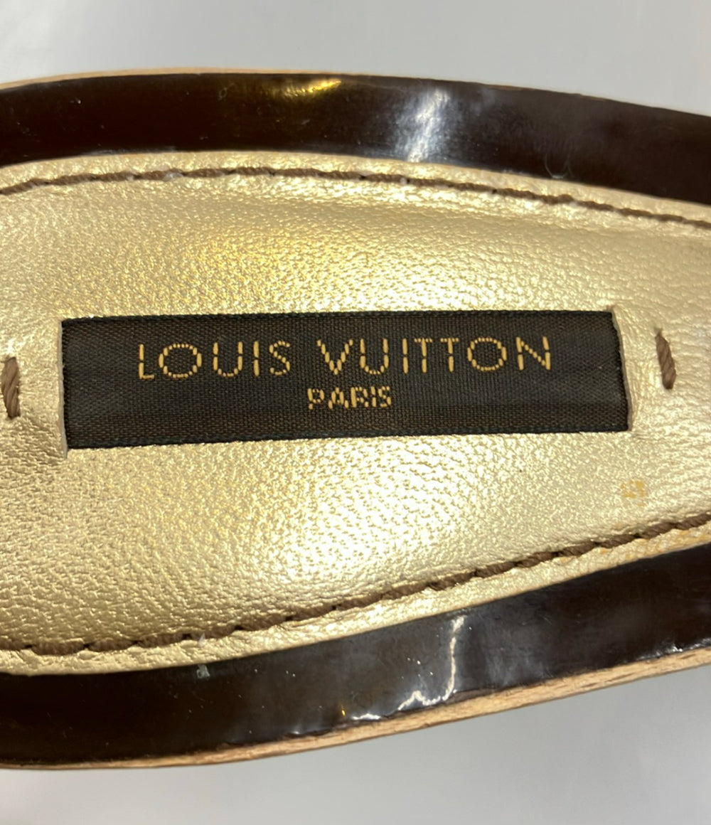 LOUIS VUITTON ミュールサンダル レディース SIZE 37 (24.5cm) ルイ・ヴィトン