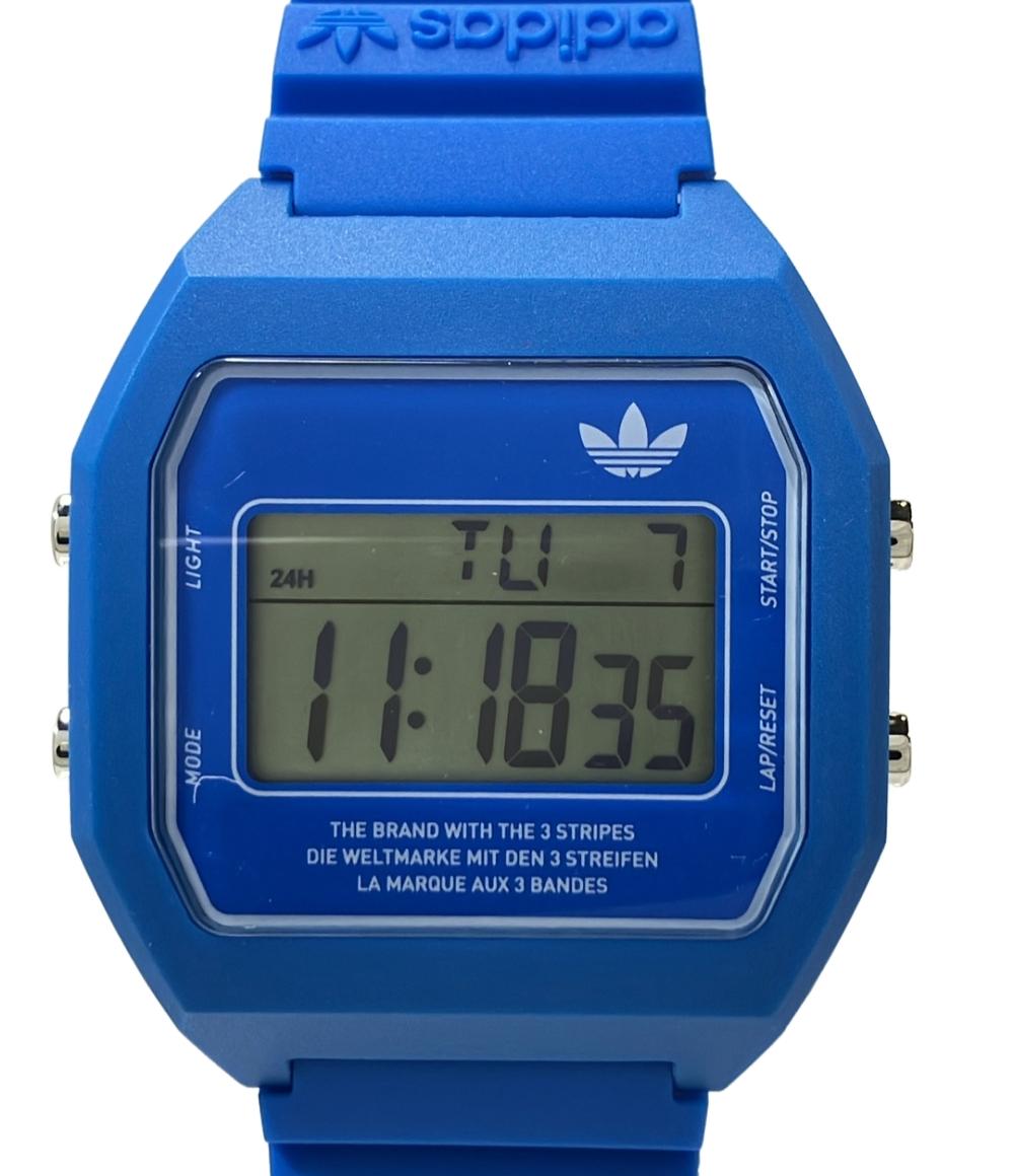 美品 アディダス 腕時計 クオーツ AOST23559 メンズ adidas