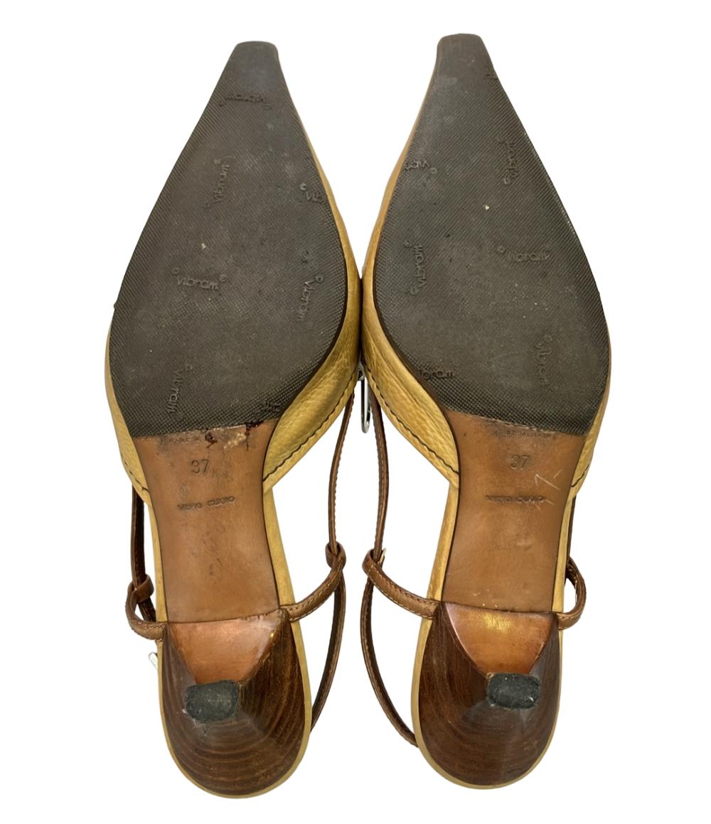 PRADA スリングバックパンプス レディース SIZE 37 (23.5cm) プラダ