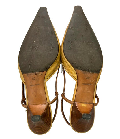 PRADA スリングバックパンプス レディース SIZE 37 (23.5cm) プラダ