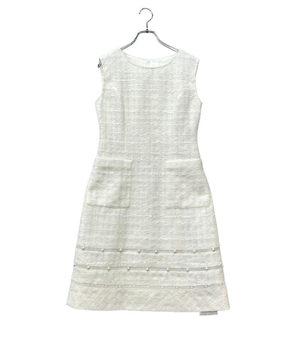 Rene ノースリーブワンピース レース 裾パール タグ付き 6016600 レディース SIZE 34 (S) ルネ