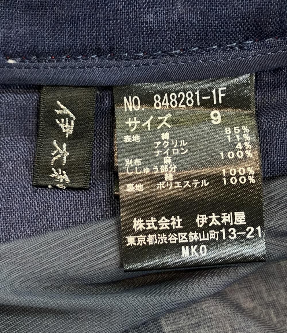 美品 伊太利屋 ツイードパンツ レディース SIZE 9 (M) ITALIYA