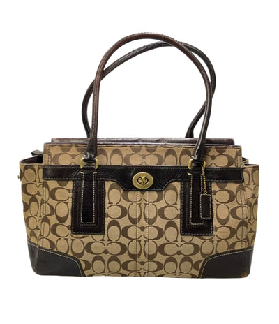 COACH トートバッグ キャンバス シグネチャー 11063 レディース コーチ