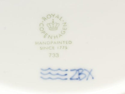美品 Royal Copenhagen プレート 皿 23cm ブルーライン ロイヤルコペンハーゲン