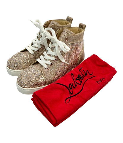 美品 Christian Louboutin ハイカットスニーカー レディース SIZE 34 1/2 (XS) クリスチャンルブタン