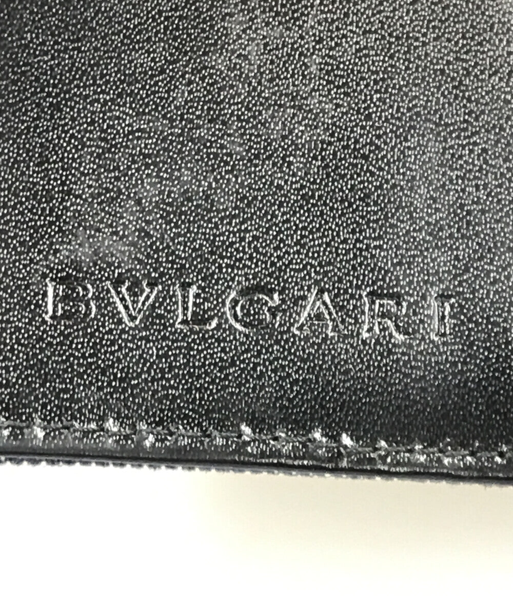 ブルガリ  二つ折り財布 Wホック デニム      レディース  (2つ折り財布) Bvlgari