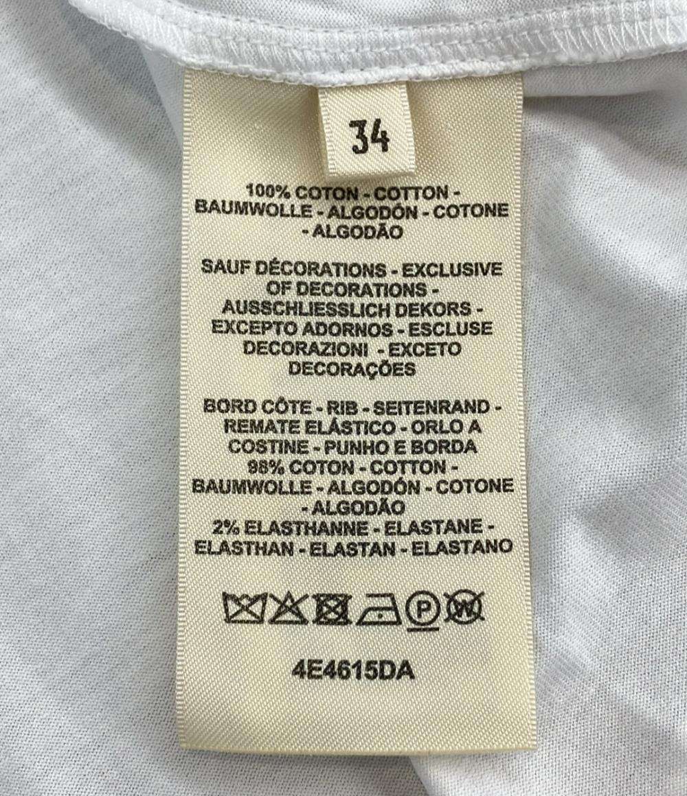 美品 エルメス 半袖 刺繍入りポケットTシャツ レディース SIZE 34 (S) HERMES
