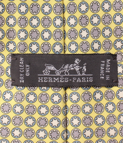 HERMES ネクタイ シルク100% メンズ エルメス