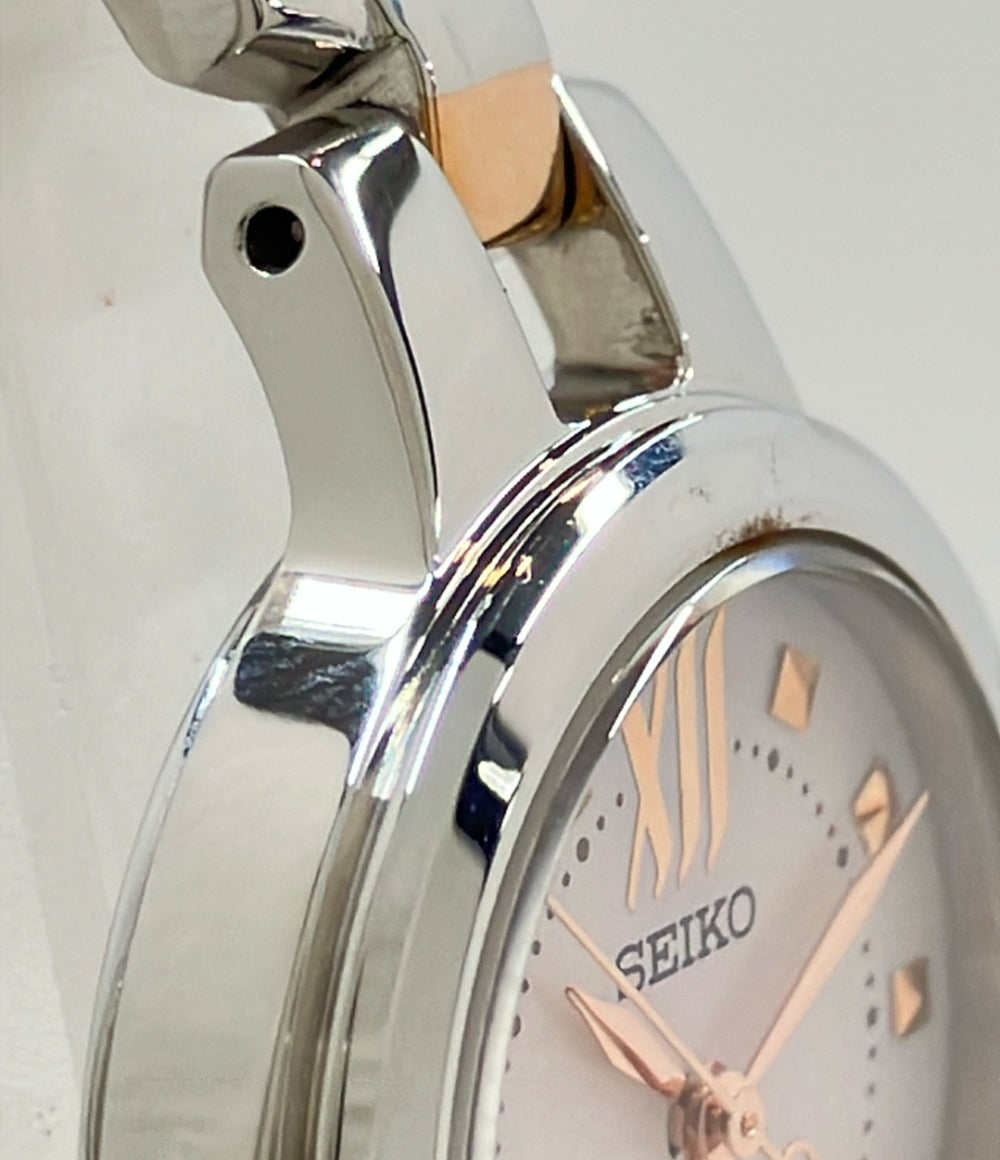 SEIKO 腕時計 ソーラー V117-0BH0 レディース セイコー
