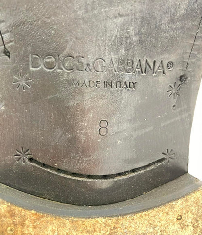 ドルチェアンドガッバーナ ショートブーツ サイドジップ メンズ SIZE 8 (L) DOLCE&GABBANA