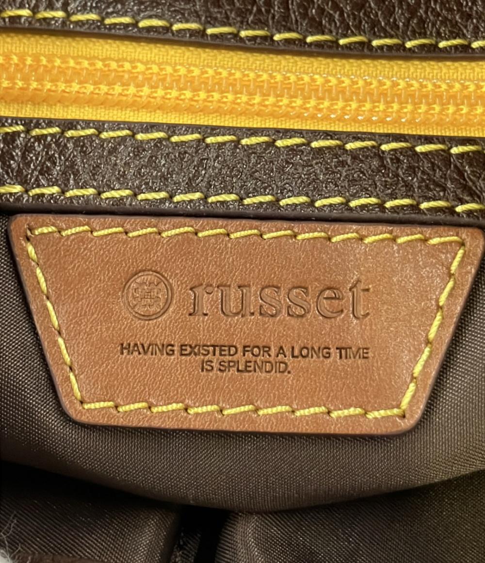 russet 2WAY ハンドバッグ トートバッグ ショルダーバッグ 斜め掛け レディース ラシット
