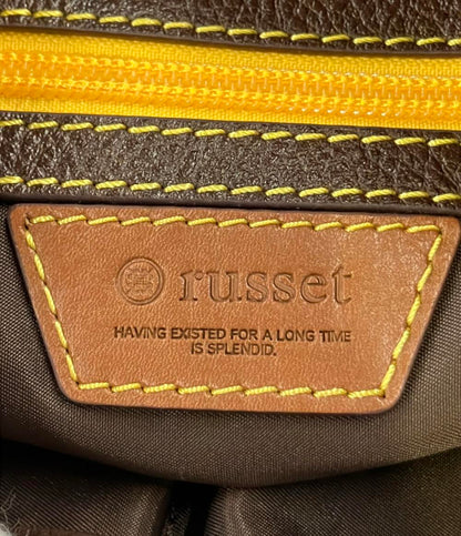 russet 2WAY ハンドバッグ トートバッグ ショルダーバッグ 斜め掛け レディース ラシット