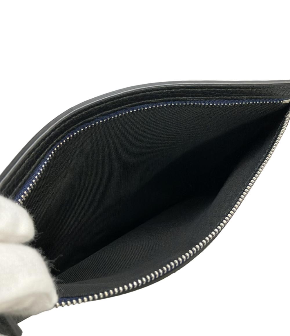 美品 SMYTHSON ポーチ ジップカレンシーケース 牛革 ユニセックス スマイソン