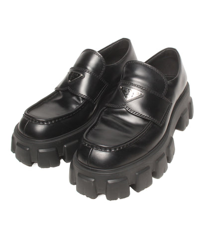 PRADA モノリス ブラッシュドレザー ローファー 2DE129 メンズ SIZE 9 プラダ