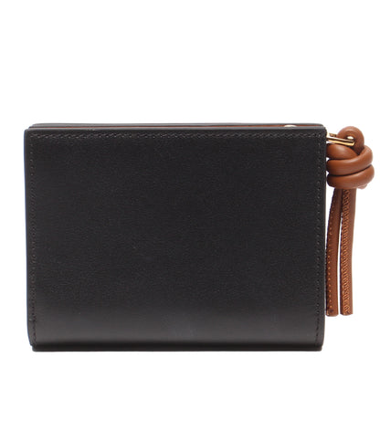 美品 LOEWE 二つ折り財布 ノット コンパクト ウォレット レディース ロエベ