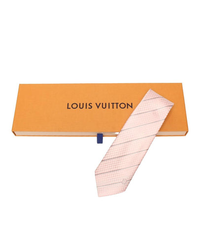 美品 ルイ・ヴィトン ネクタイ シルク100% クラヴァット・エク M78760 メンズ LOUIS VUITTON
