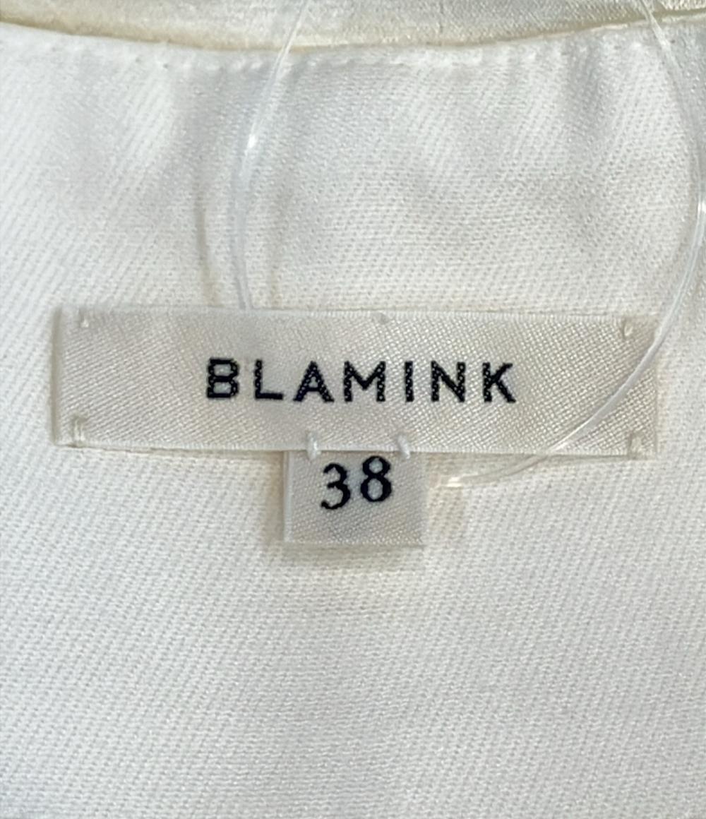 BLAMINK シルクリネンラップスカート レディース SIZE 38 ブラミンク