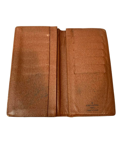 ルイ・ヴィトン 二つ折り長財布 札入れ ポルトカルトクレディ・円 モノグラム M60825 メンズ LOUIS VUITTON