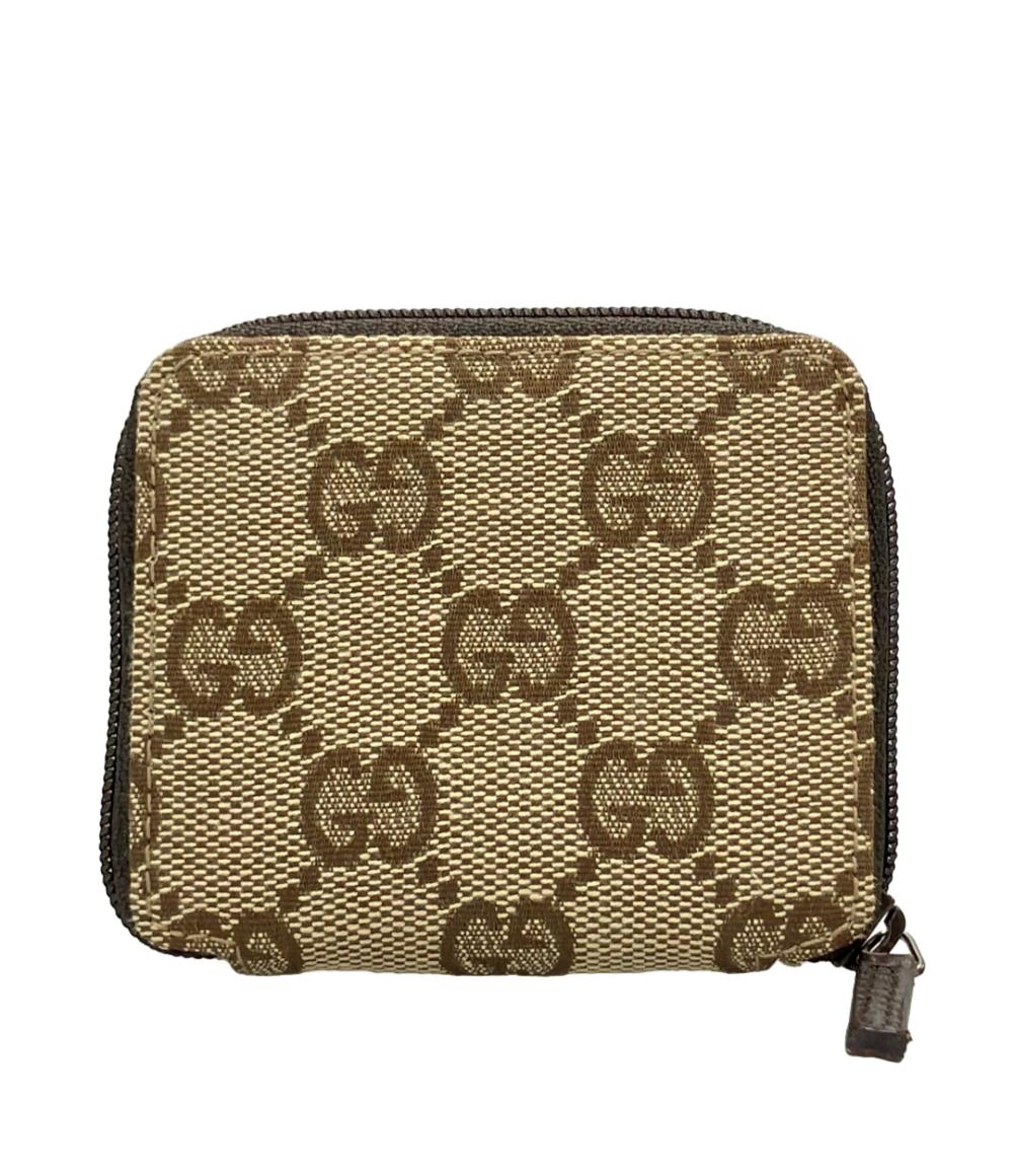 GUCCI ラウンドファスナーコインケース GGキャンバス 03998 2778 メンズ レディース グッチ