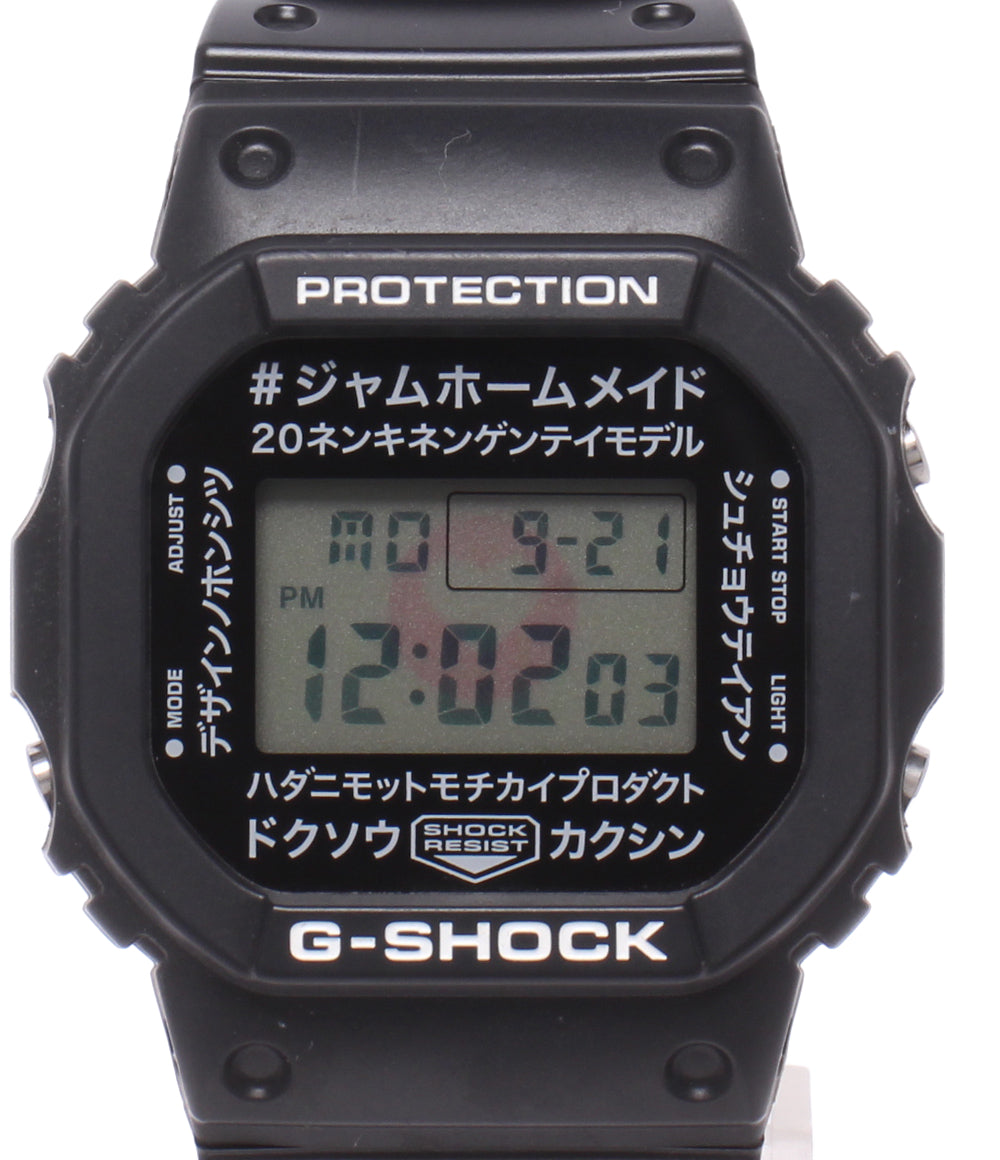 CASIO JAM HOME MADE 腕時計 20周年 G-SHOCK クオーツ DW-5600VT メンズ カシオ ジャムホームメイド