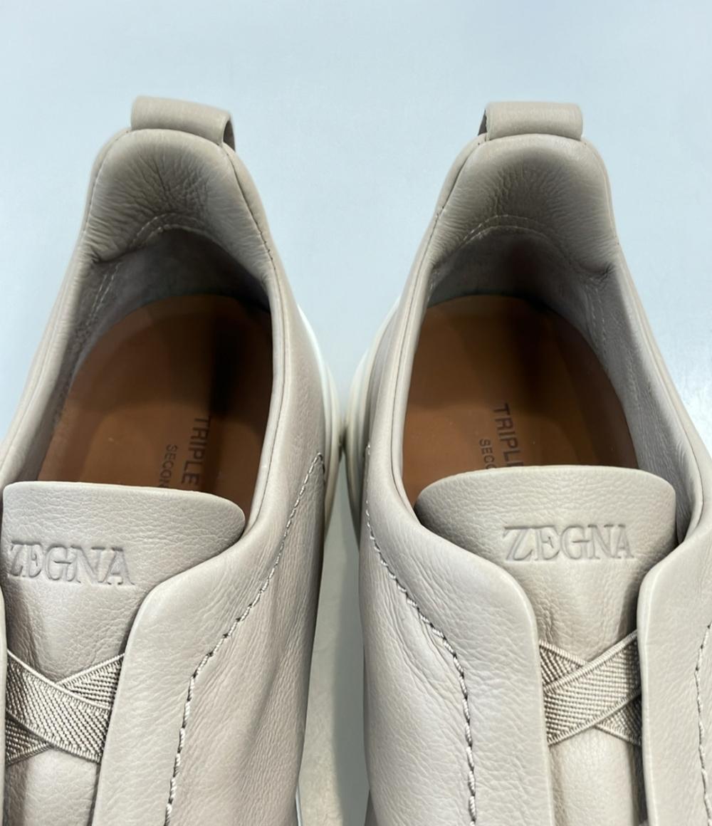 Zegna スリッポン TRIPLE STITCH メンズ SIZE UK 6 1/2 (25.5cm) ゼニア