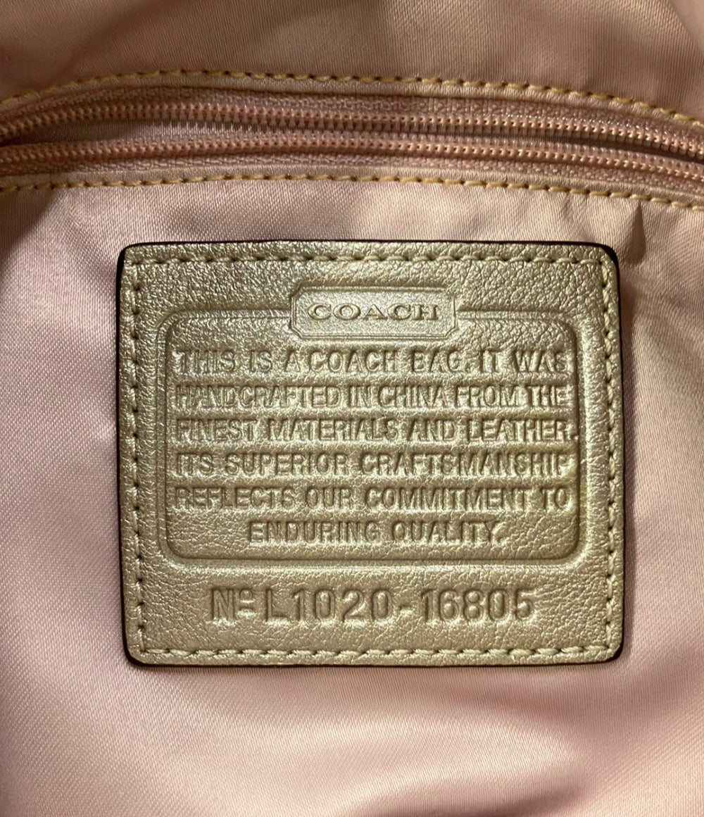 COACH 2wayハンドバッグ ショルダーバッグ シグネチャー 16805 レディース コーチ