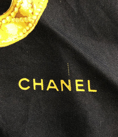 シャネル  スカーフ シルク100% チェーン柄      レディース  (複数サイズ) CHANEL