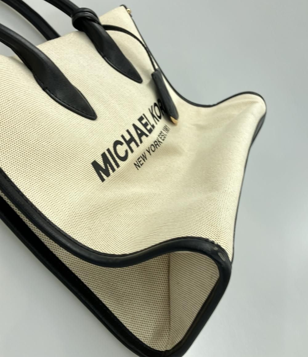 マイケルコース 2way キャンバストートバッグ ショルダーバッグ 斜め 