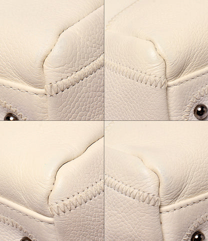 CHANEL ハンドバッグ トートバッグ ミニボストンバッグ シルバー金具 8番台 チョコバー レディース シャネル