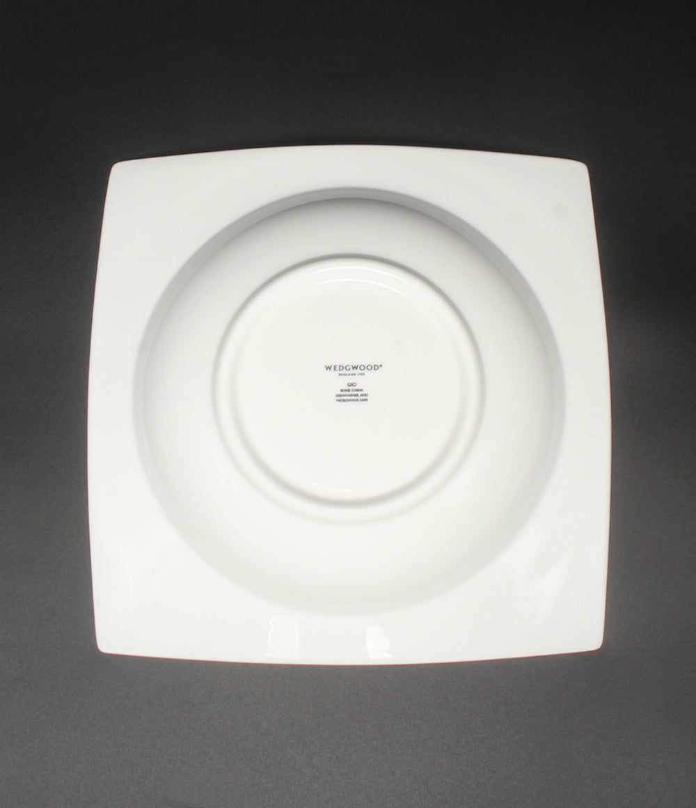 美品 WEDGWOOD ユニークボウル スクエア 皿 23cm ジオ GIO ウェッジウッド