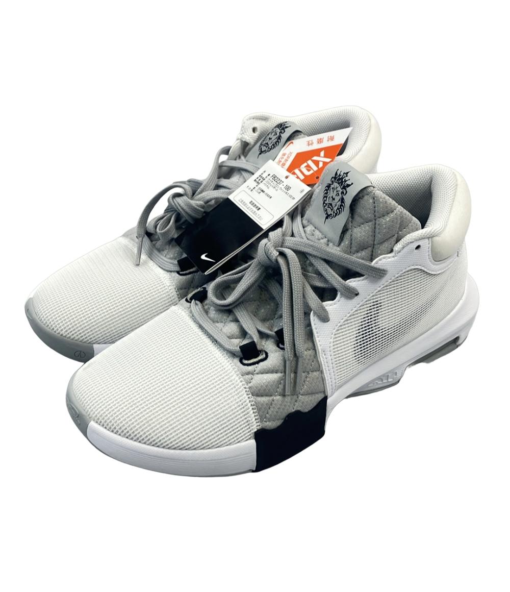 美品 NIKE ミドルカットスニーカー バスケットボールシューズ レブロン ウィットネス 8 EP FB2237-100 メンズ SIZE 29.0 (XL) ナイキ