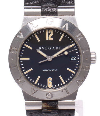 BVLGARI 腕時計 ディアゴノ スポーツ 自動巻き ブラック LC35S メンズ ブルガリ