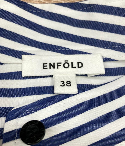 エンフォルド 長袖シャツ ストライプ柄 レディース SIZE 38 (S) ENFOLD