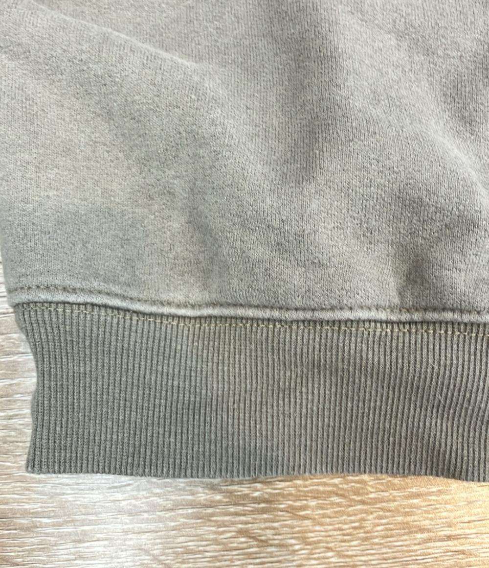 SAINT LAURENT 長袖スウェット グレージュ ショート丈 716525 レディース SIZE S サンローラン