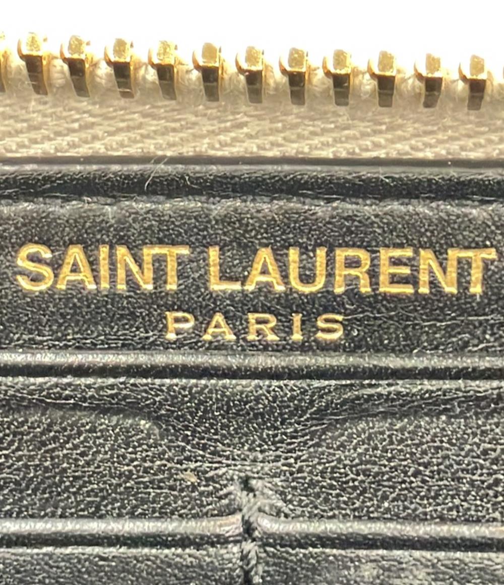 サンローランパリ ラウンドファスナー長財布 レディース SAINT LAURENT PARIS
