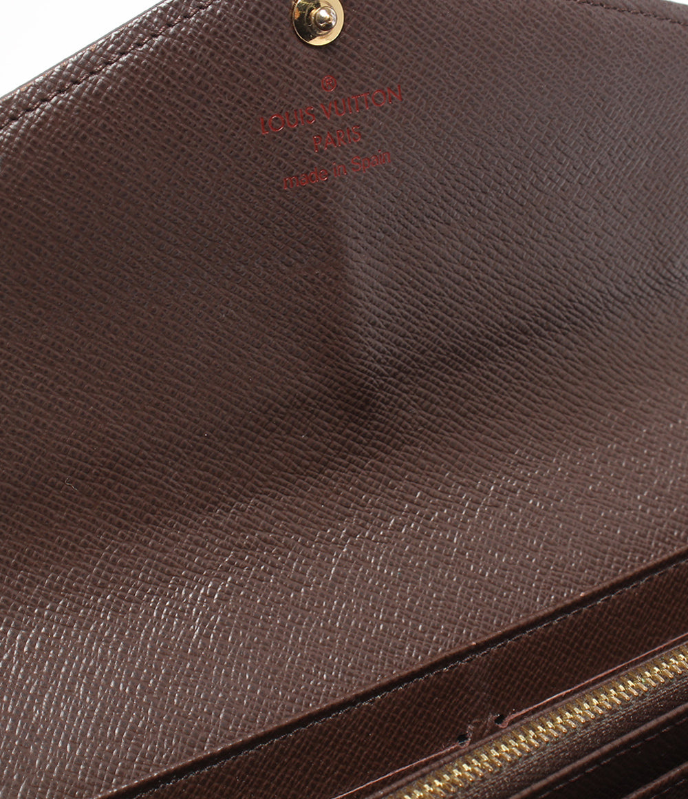 LOUIS VUITTON 長財布 ポルトフォイユ サラ ダミエ N63209 メンズ レディース ルイ・ヴィトン