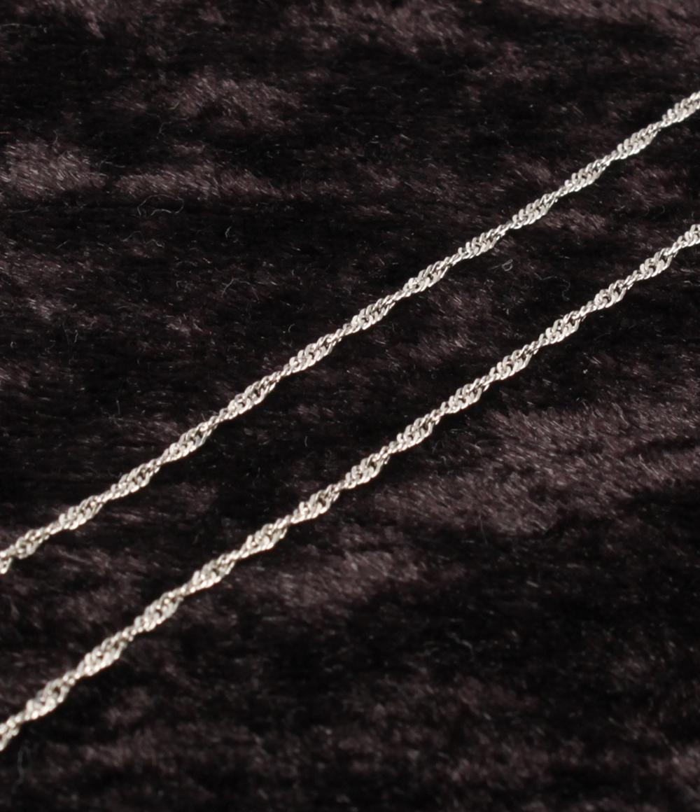 美品 ネックレス SV925 マベパール 15mm レディース