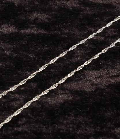 美品 ネックレス SV925 マベパール 15mm レディース