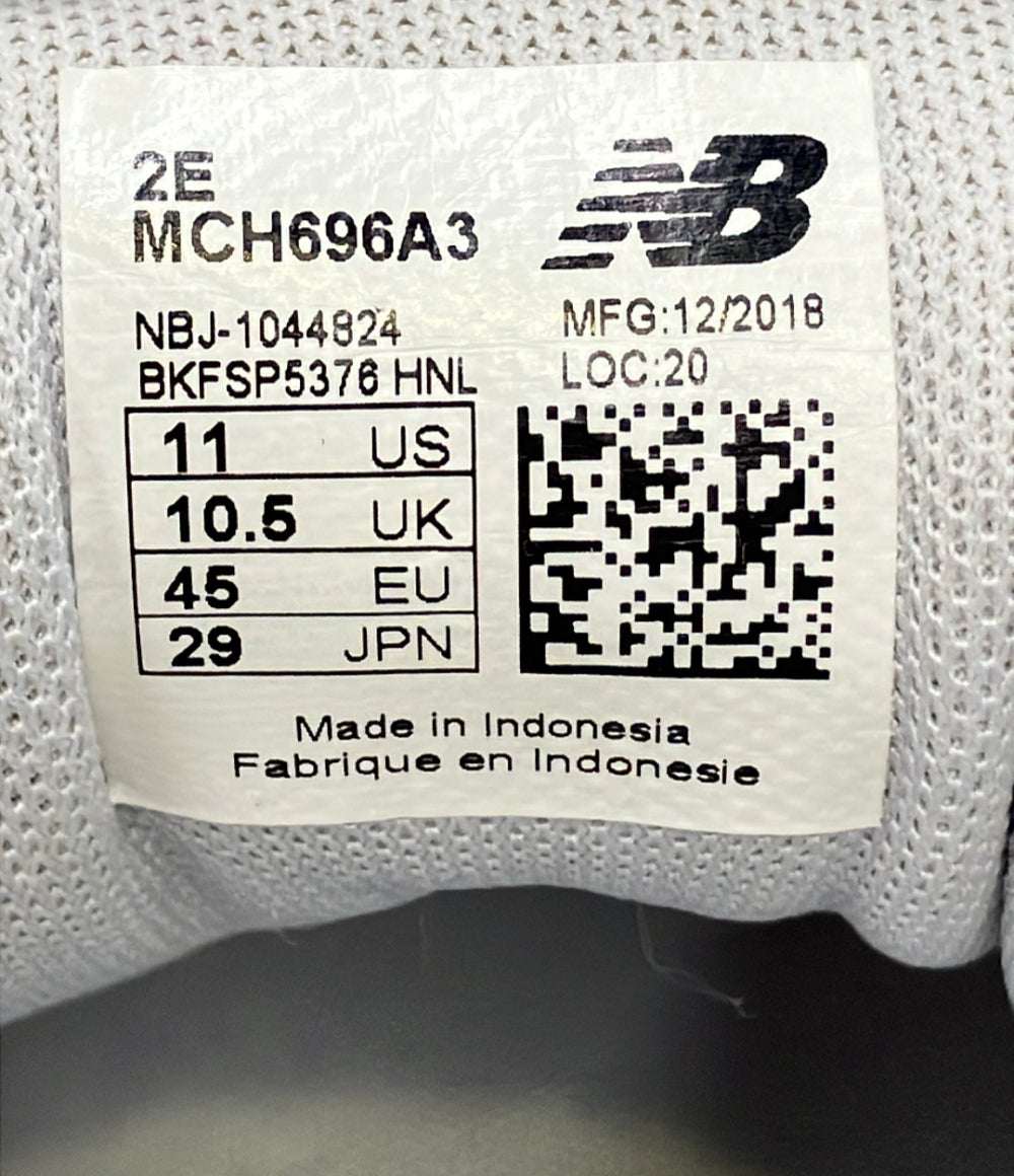 NEW BALANCE ローカットスニーカー テニスシューズ オールコート用 MCH696A3 メンズ SIZE 29.0 ニューバランス