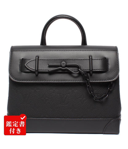 美品 ルイ・ヴィトン 2way ハンドバッグ ショルダーバッグ 斜め掛け スティーマーPM モノグラム・トリヨン M24436 レディース LOUIS VUITTON