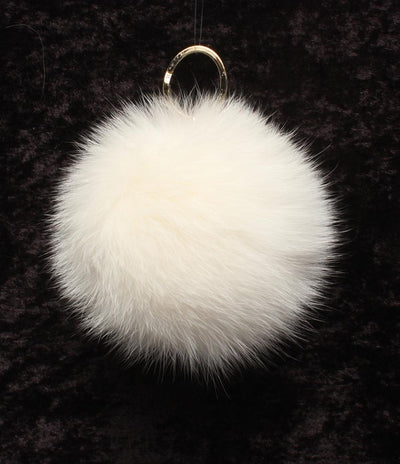 フルラ チャーム ボンボン ファー レディース Furla