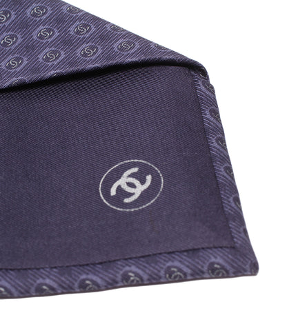 CHANEL ネクタイ シルク100％ ココマーク メンズ シャネル