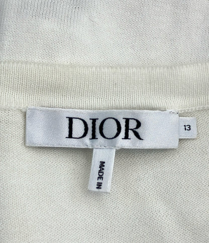 Christian Dior 長袖 胸ロゴ 刺繍カーディガン 5SBM14CARR キッズ SIZE 13 クリスチャンディオール