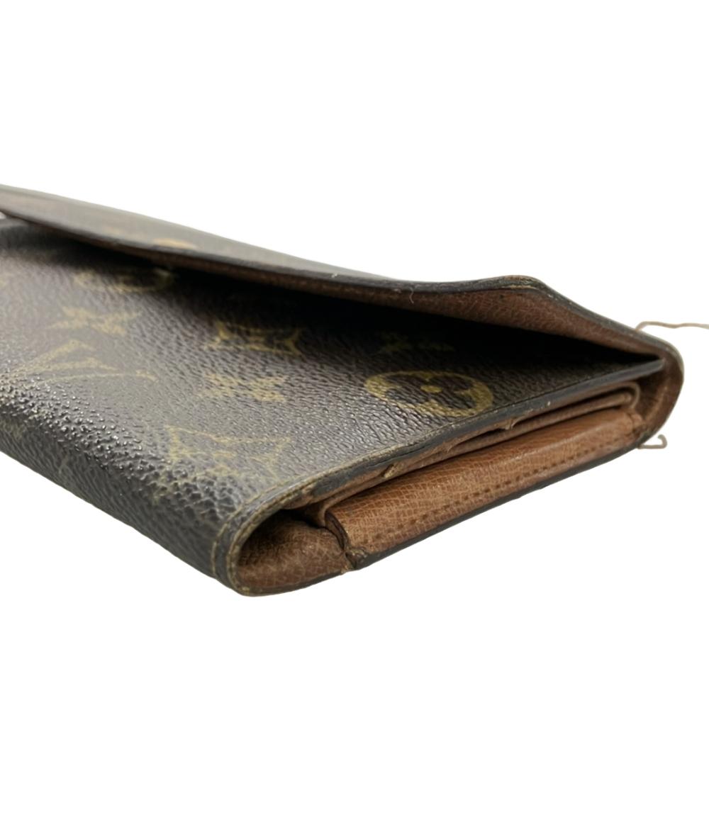 LOUIS VUITTON 二つ折り長財布 モノグラム ポルトフォイユ