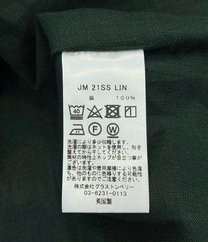 ジェームスモルティマー リネン長袖シャツ メンズ SIZE 44 (XL) James Mortimer