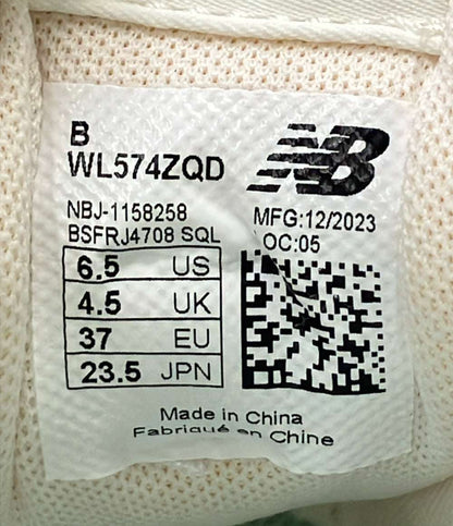 NEW BALANCE ローカットスニーカー 厚底 WL574ZQD レディース SIZE 23.5 ニューバランス
