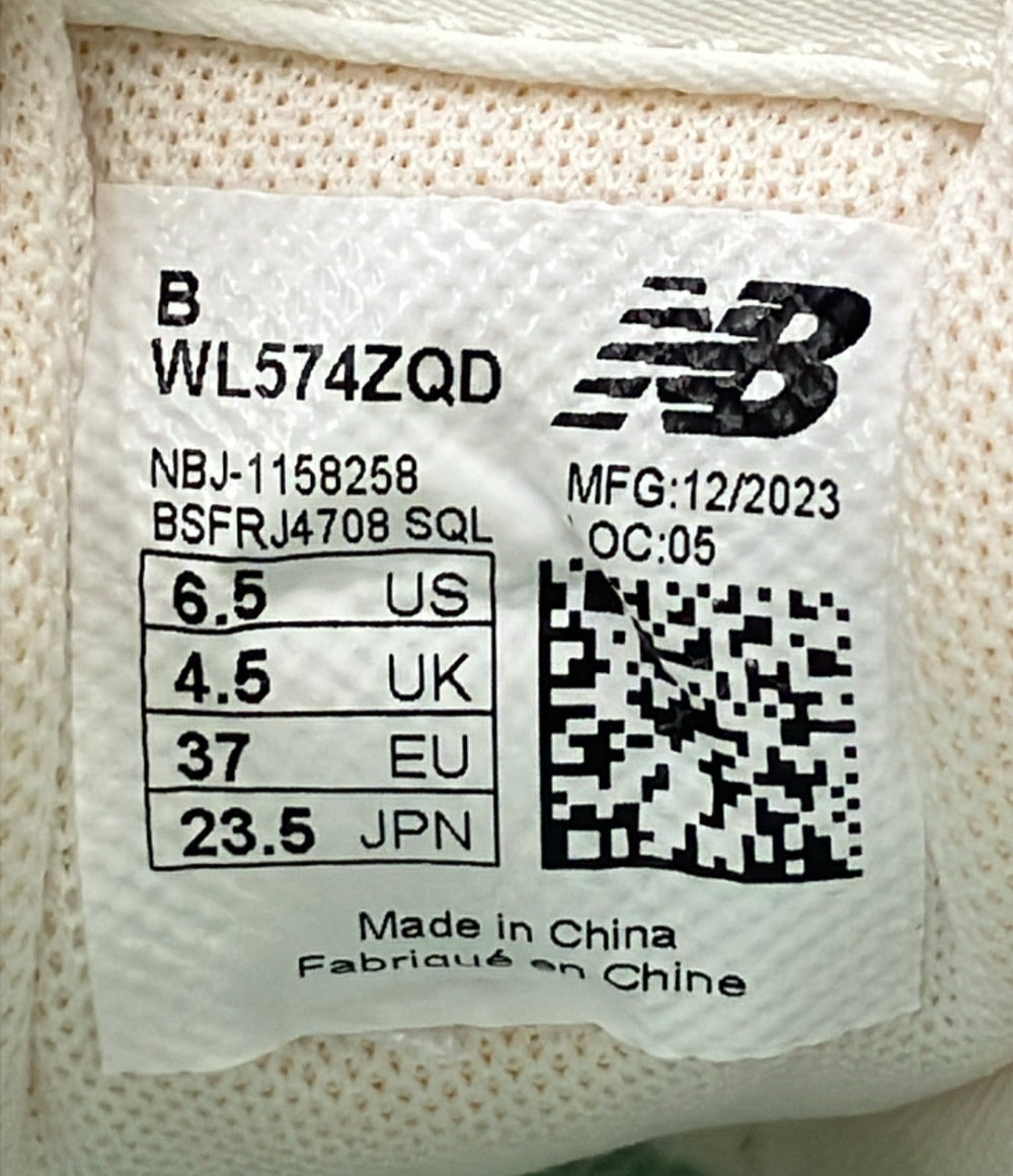 NEW BALANCE ローカットスニーカー 厚底 WL574ZQD レディース SIZE 23.5 ニューバランス